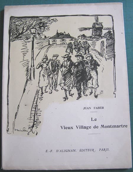 Le Vieux Village de Montmartre — Théophile Steinlen