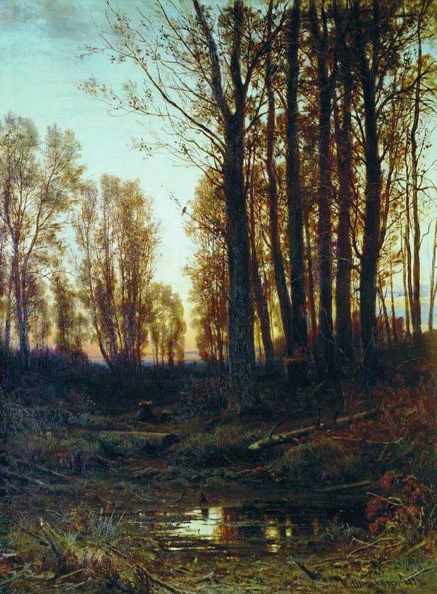 Twilight. After Sunset — Ivan Shishkin