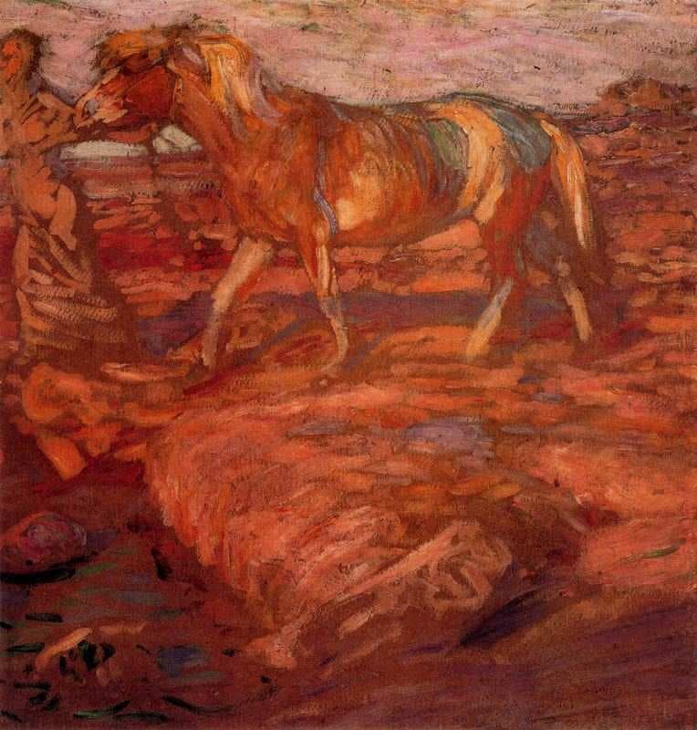 Woman and horse — František Kupka