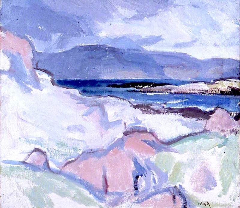 Iona, Pink Rocks — Samuel Peploe