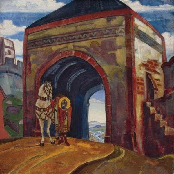 Martyr Mercurius of Smolensk — Nicholas Roerich