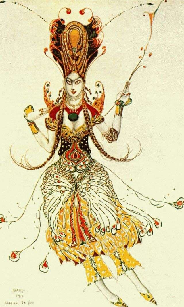 The Firebird — Léon Bakst