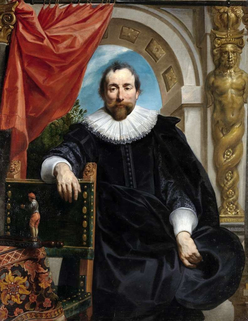 Portrait of the Rogier Witer — Jacob Jordaens