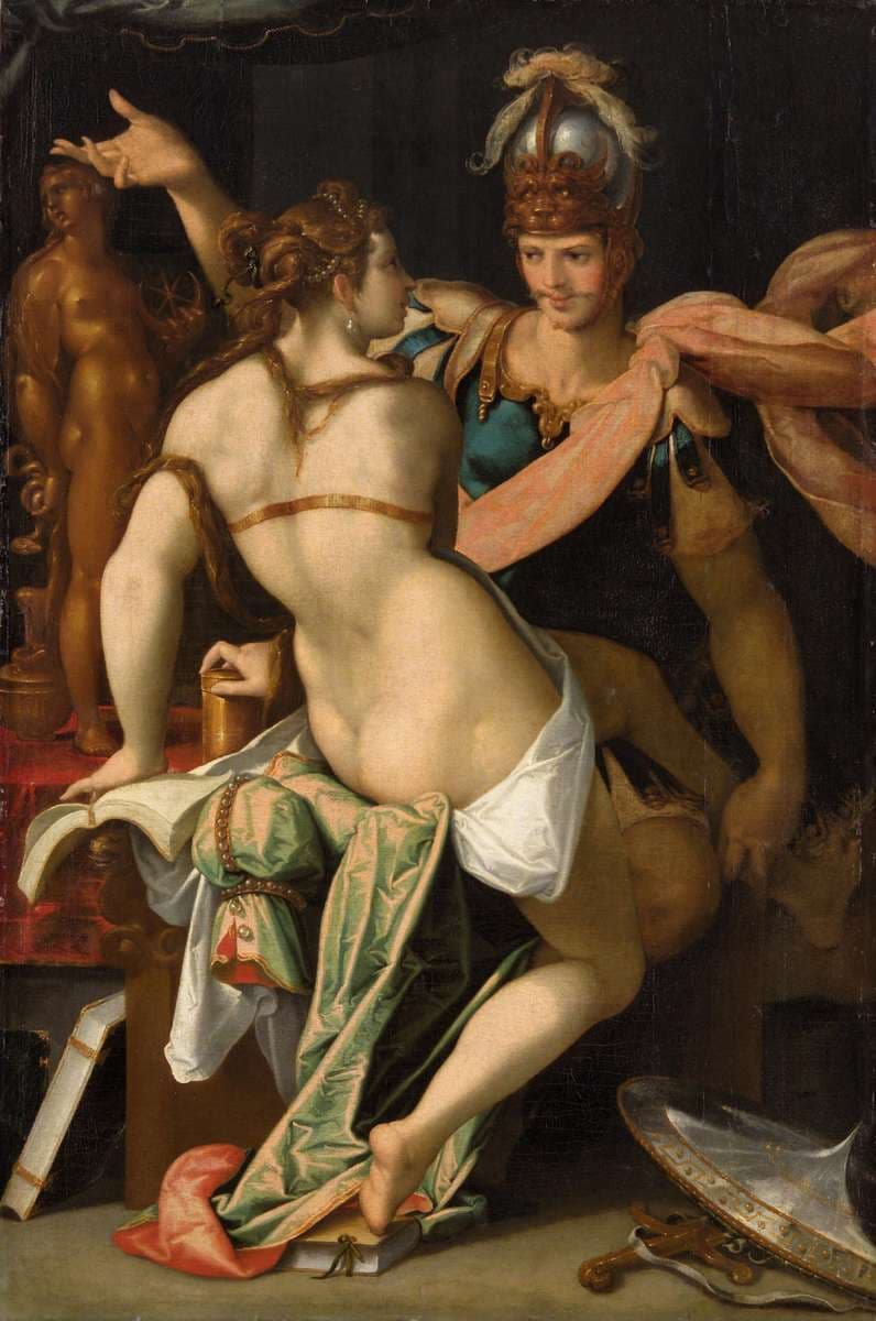 Odysseus and Circe — Bartholomeus Spranger