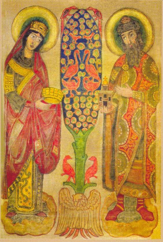 Glad visitors — Nicholas Roerich