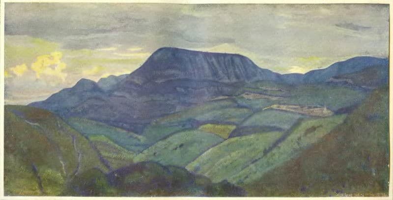 Caucasus. Arc mountain. — Nicholas Roerich