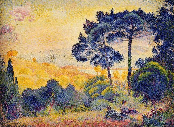 Provence Landscape — Henri-Edmond Cross