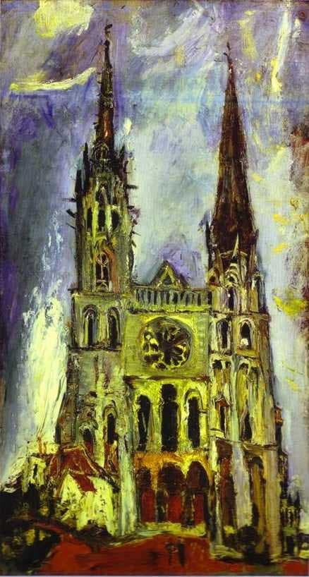 Chartres Cathedral — Chaim Soutine