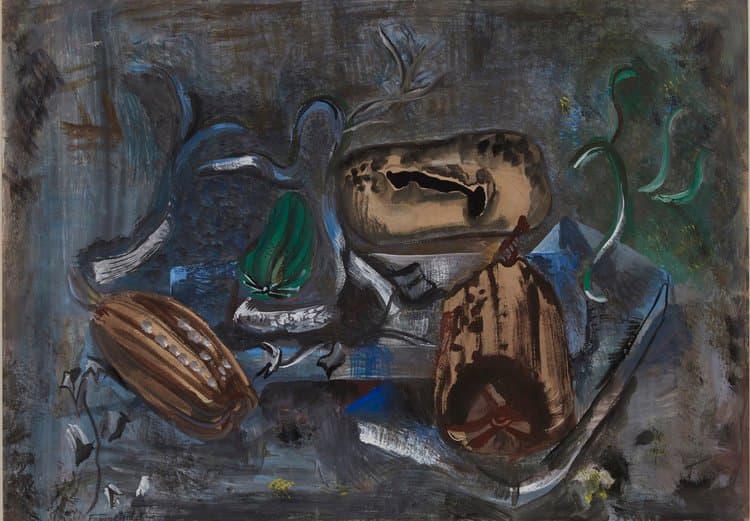 Marrows and Peppers, Tossa — Frances Hodgkins