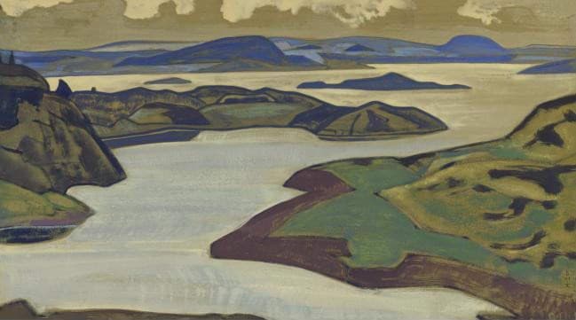 Ladoga. Karelian landscape. — Nicholas Roerich