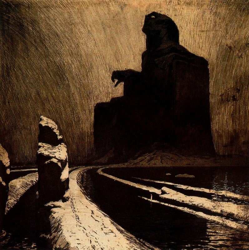 The Black Idol (Resistance) — František Kupka