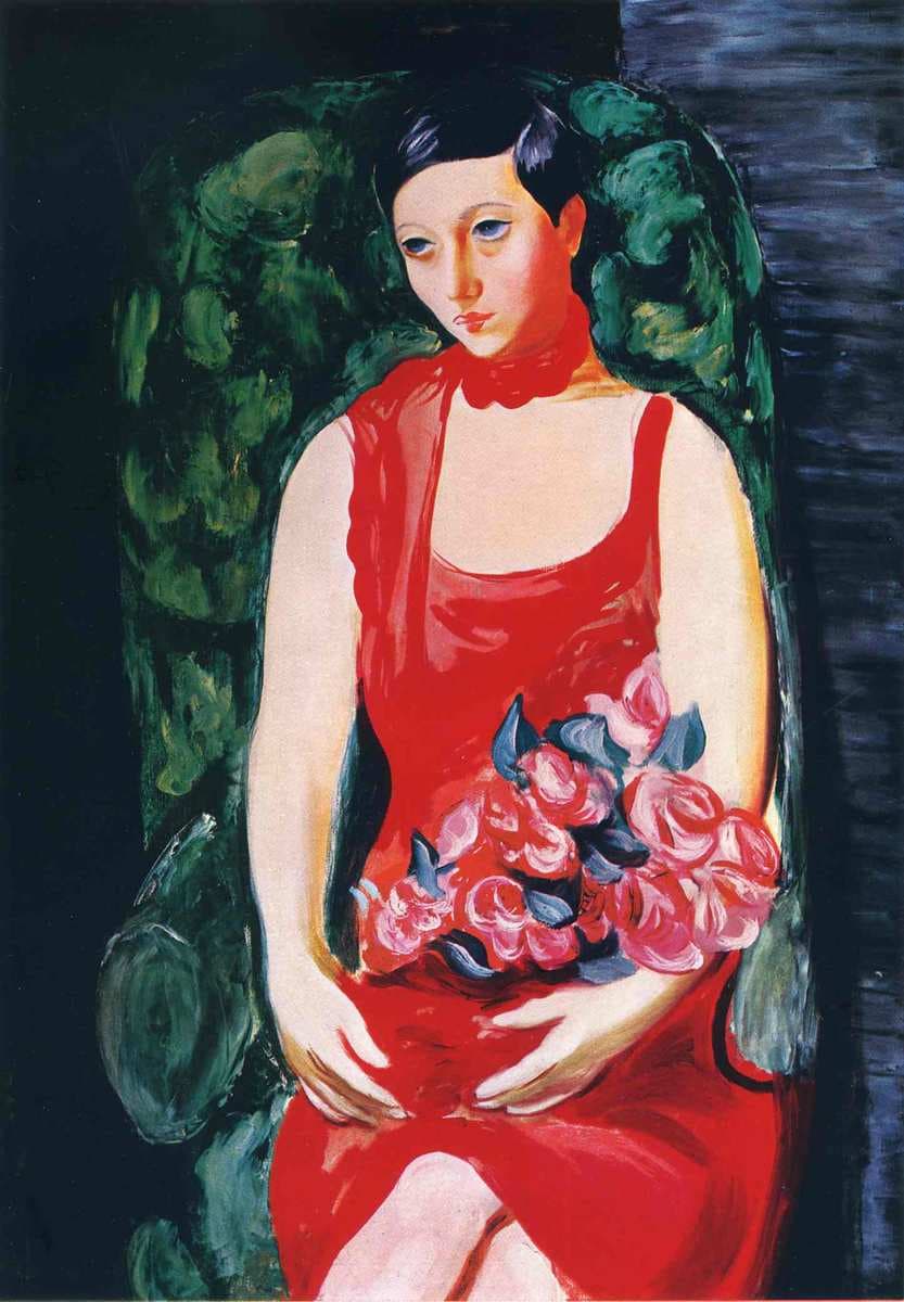 Mlle Falconetti — Moïse Kisling