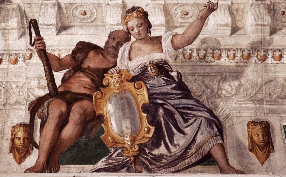 Prudence and Manly Virtue — Paolo Veronese