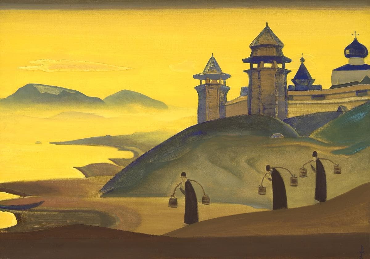 And we labor — Nicholas Roerich