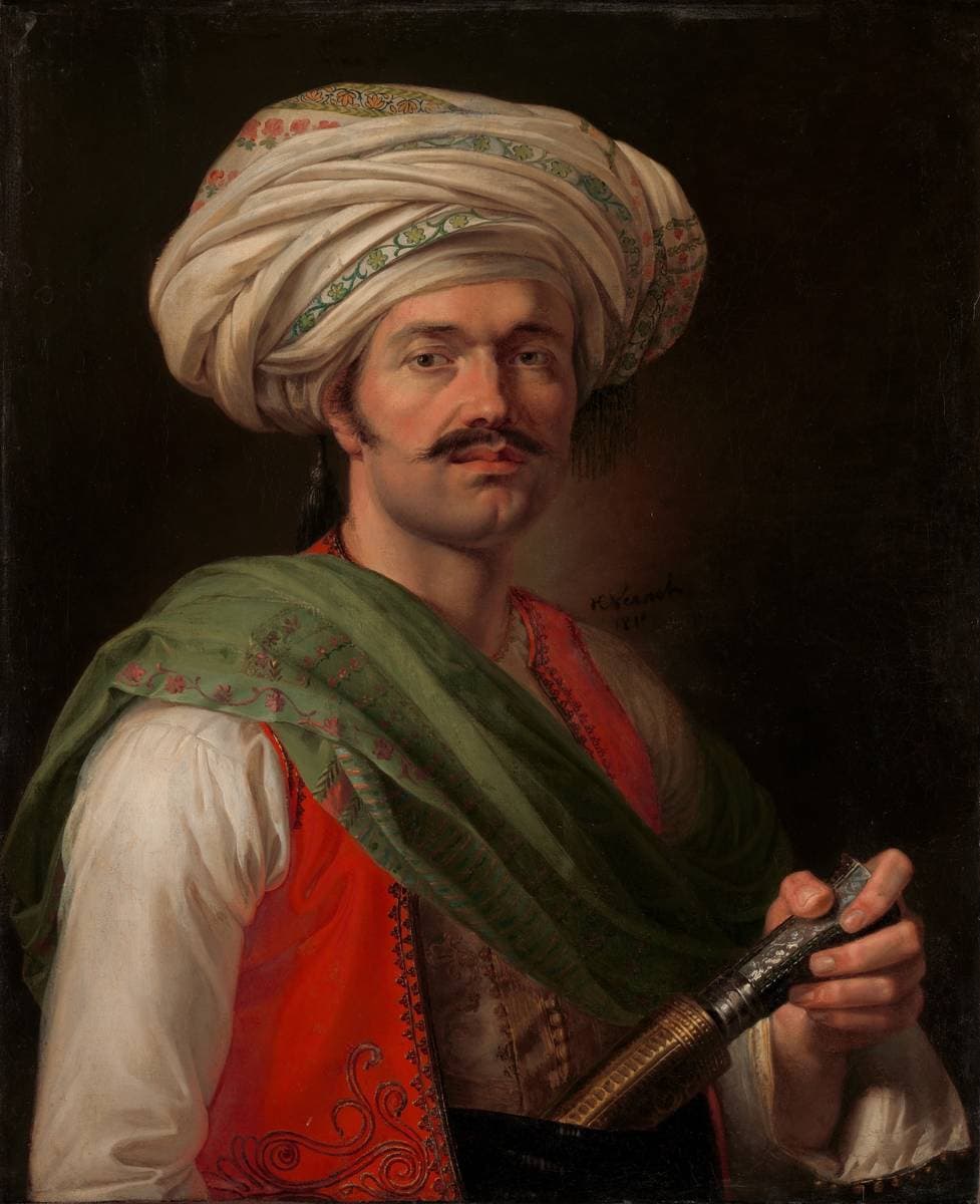 Roustam Raza, the mamluck of Napoleon — Horace Vernet