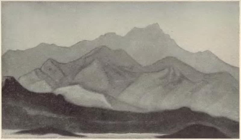 Himalayas. Morning. — Nicholas Roerich