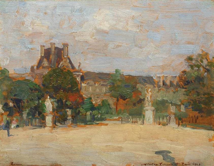 Louvre Entrance — Nicolae Vermont