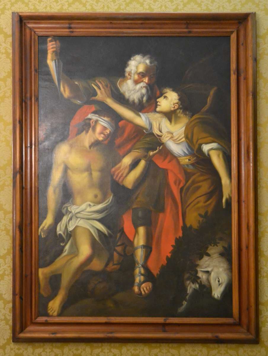 Sacrifice of Isaacus — Joaquín Agrasot