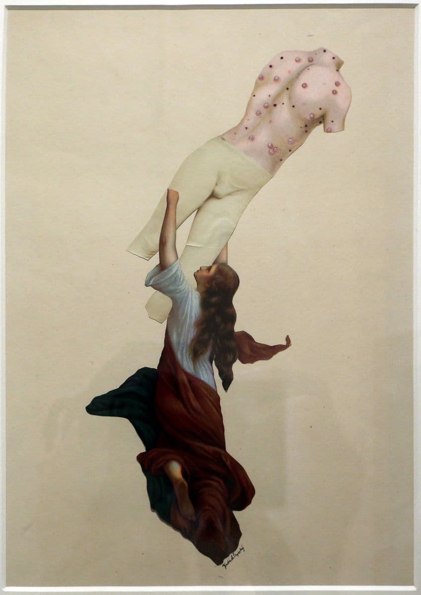 The angel embarrasses the torso — Jindrich Styrsky