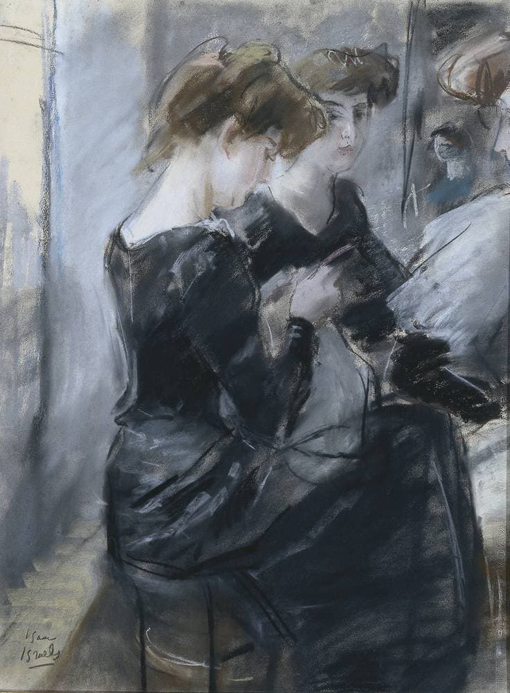 Modistenatelier — Isaac Israëls
