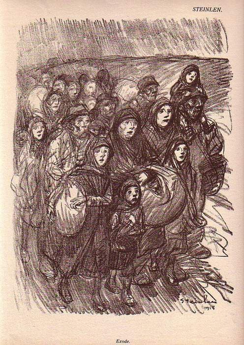 Exode — Théophile Steinlen