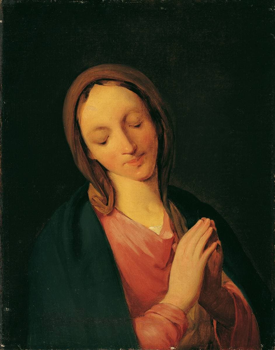 Madonna — August von Pettenkofen