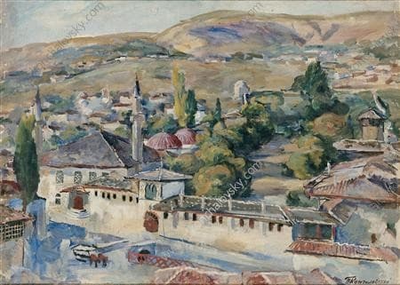 Bakhchisarai. Common view. — Pyotr Konchalovsky