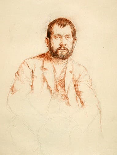 Self-Portrait with Beard — Lovis Corinth