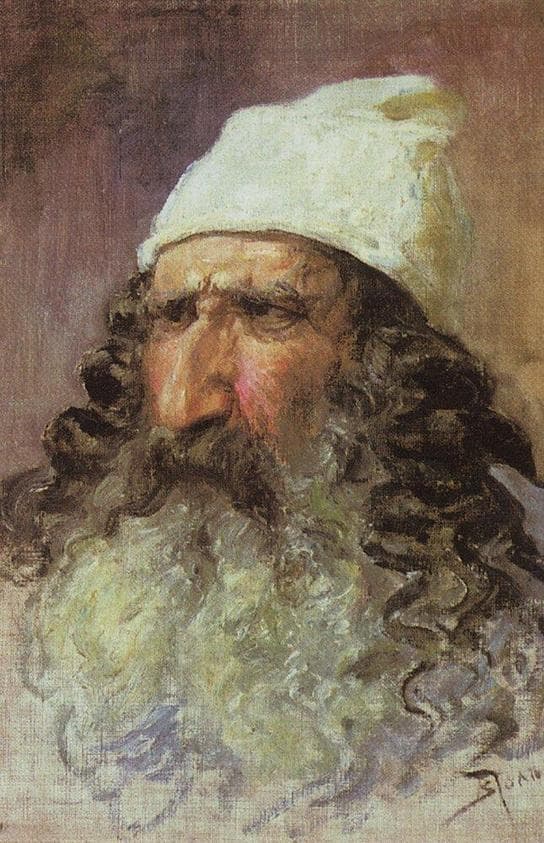 The head of the Pharisee — Vasily Polenov