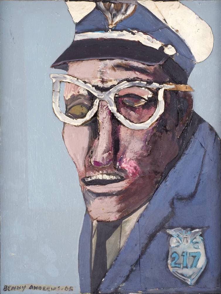 The Cop — Benny Andrews