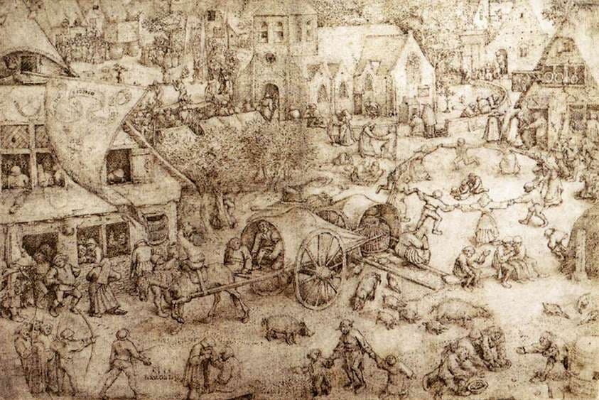 The Fair at Hoboken — Pieter Bruegel the Elder