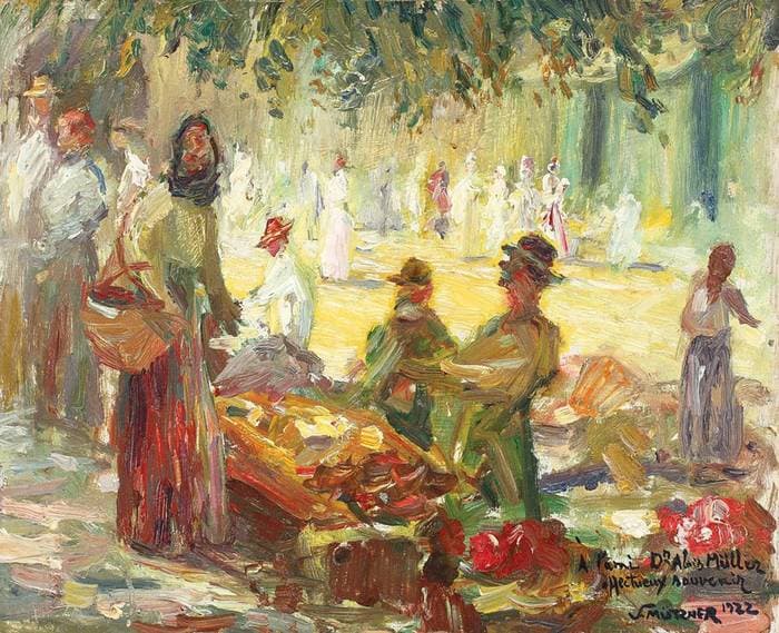 Târg în Grande Jatte — Samuel Mutzner