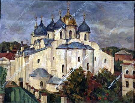 Novgorod. Sophia. — Pyotr Konchalovsky