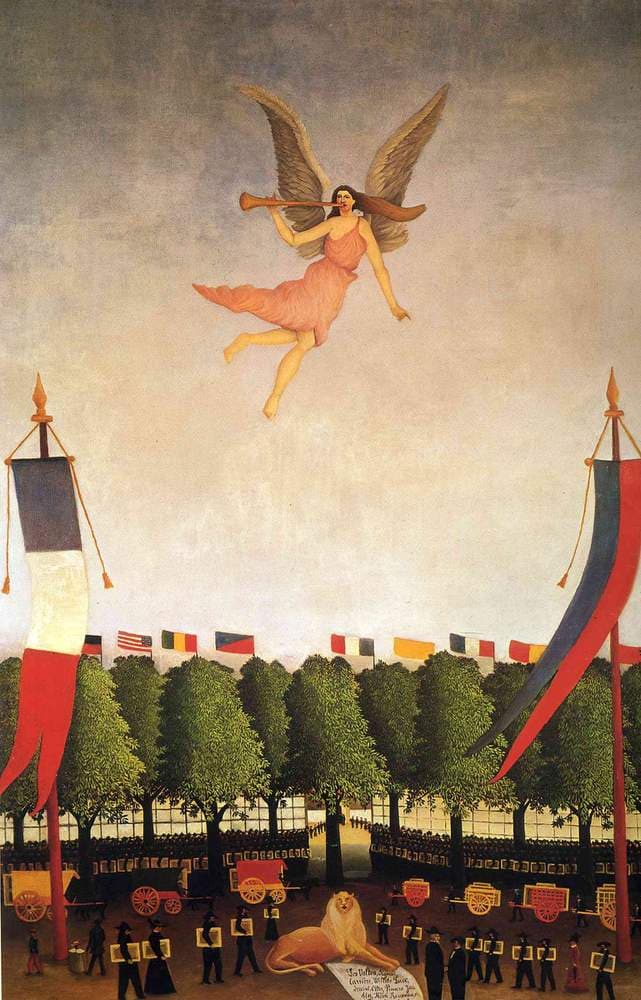 Liberty Inviting Artists to Take Part in the 22nd Exhibition of the Society of Independent Artists — Henri Rousseau