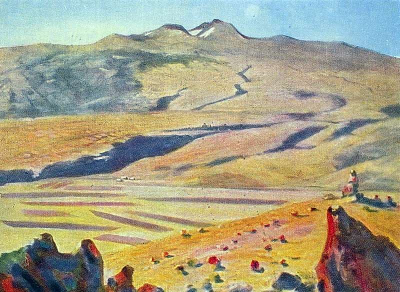 October landscape — Martiros Saryan