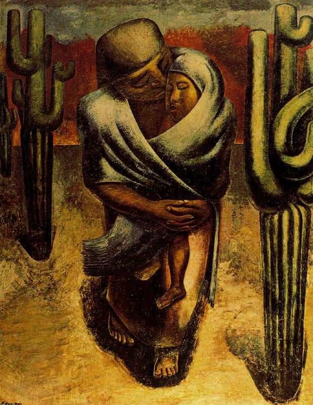 Peasant Mother — David Alfaro Siqueiros