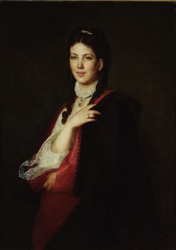 Portrait of a Leonia Blühdorn — Henryk Rodakowski