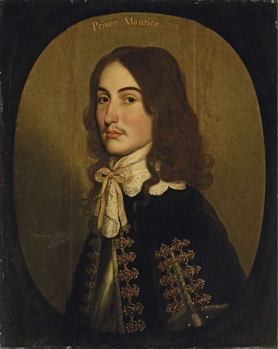 Portrait of Maurice of Nassau, Prince of Orange — Gerard van Honthorst