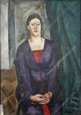 Portrait of Sofia Petrovna Konchalovskaya — Pyotr Konchalovsky