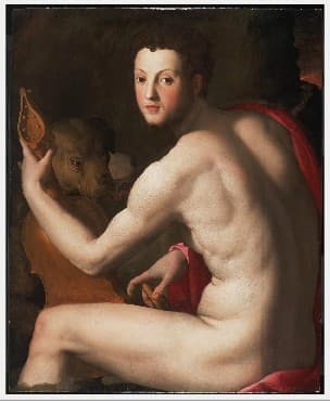 Portrait of Cosimo I de' Medici as Orpheus — Bronzino