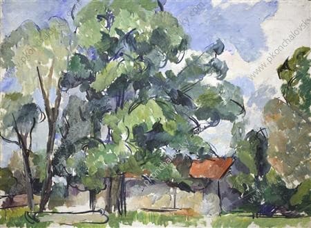 At the barn — Pyotr Konchalovsky