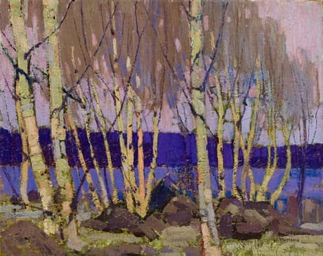 Evening, Canoe Lake — Tom Thomson