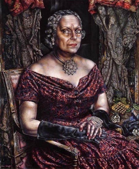 Portrait of Mary Block — Ivan Albright