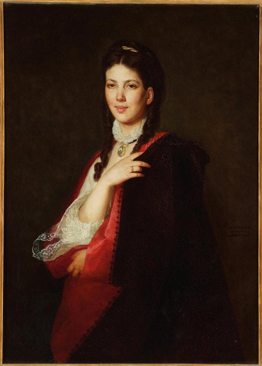 Portret Leonii Blühdorn, Pasierbicy Artysty — Henryk Rodakowski