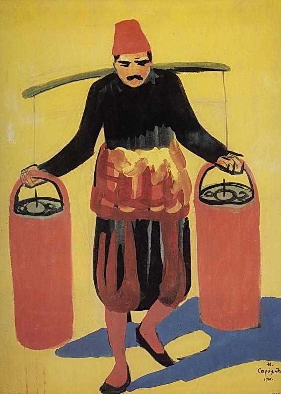 Seller of lemonade — Martiros Saryan
