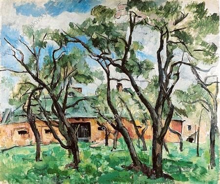 Moscow. Apple orchard. — Pyotr Konchalovsky