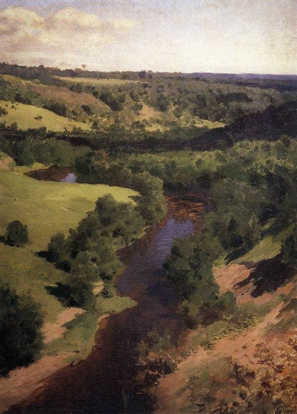 River Voria — Vasily Polenov