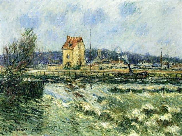 Waterfall at St. Martin — Gustave Loiseau