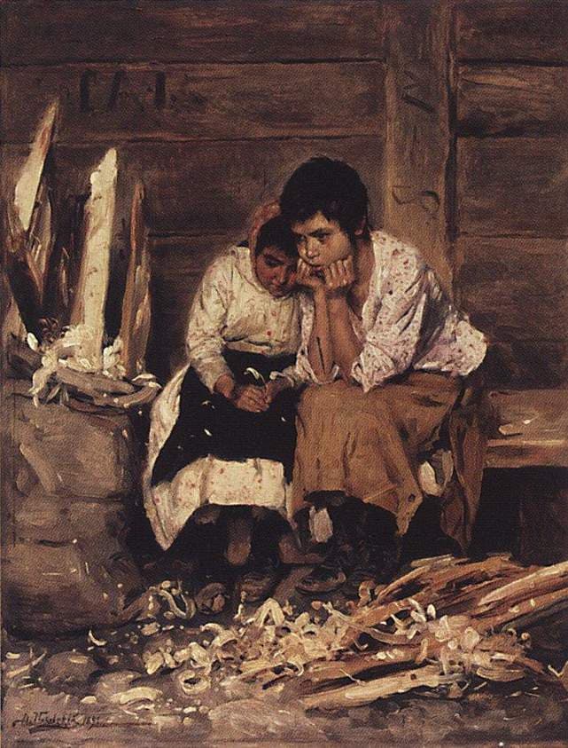 Over the chips — Vladimir Makovsky