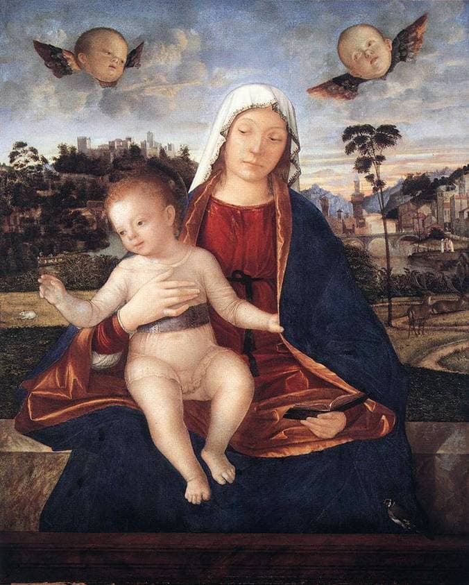 Madonna and Blessing Child — Vittore Carpaccio